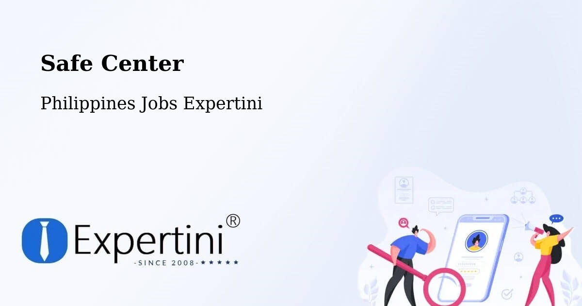 Safety Center – Basicao Coastal - Philippines Jobs Expertini